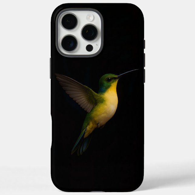 Black 4 Luxe iPhone 16 Pro Max Case, Flying Birds Case-Mate iPhone Case (Back)