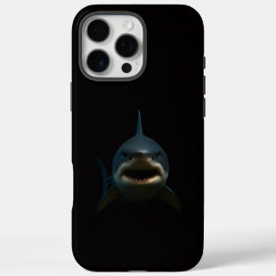 Black 4 Luxe iPhone 16 Pro Max, Great White Shark iPhone 16 Pro Max Case