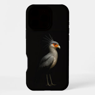 Black 4 Luxe iPhone 16 Pro Max, Secretarybird Max Case