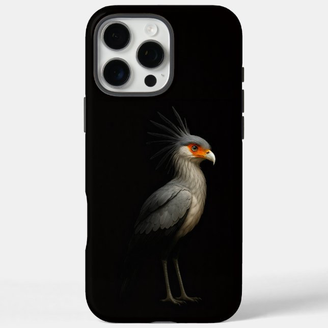 Black 4 Luxe iPhone 16 Pro Max, Secretarybird Case-Mate iPhone Case (Back)