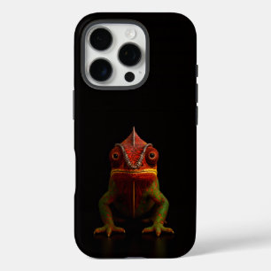 Black 4 Luxe iPhone 16 Pro, Panther Chameleon iPhone 16 Pro Case