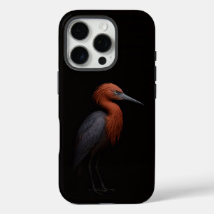 Black 4 Luxe iPhone 16 Pro, Reddish Egret Pro Case