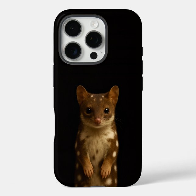 Black 4 Luxe iPhone 16 Pro, Sweet Quoll Case-Mate iPhone Case (Back)
