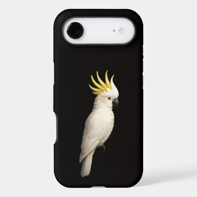 Black 4 Luxe iPhone 17 Air Crested Cockatoo (Back)