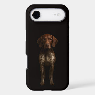 Black 4 Luxe iPhone 17 Air, German Pointer Dog