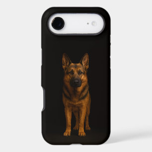 Black 4 Luxe iPhone 17 Air, German Shepherd Dog