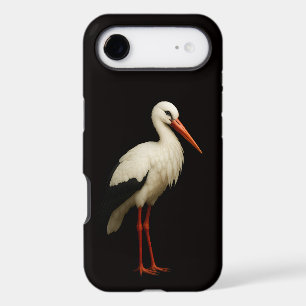 Black 4 Luxe iPhone 17 Air, Graceful Stork