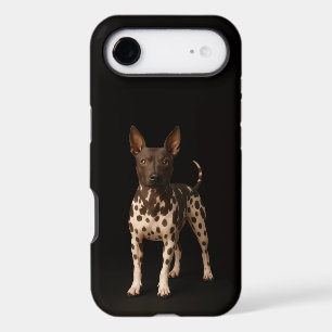 Black 4 Luxe iPhone 17 Air, Hairless Terrier Dog
