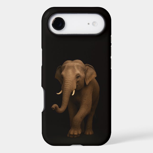 Black 4 Luxe iPhone 17 Air, Indian Elephant (Back)