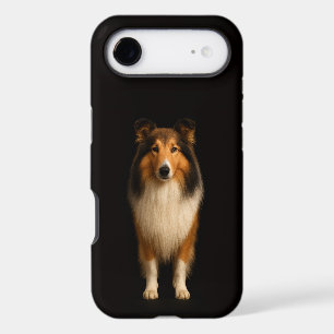 Black 4 Luxe iPhone 17 Air, Loyal Collie Dog