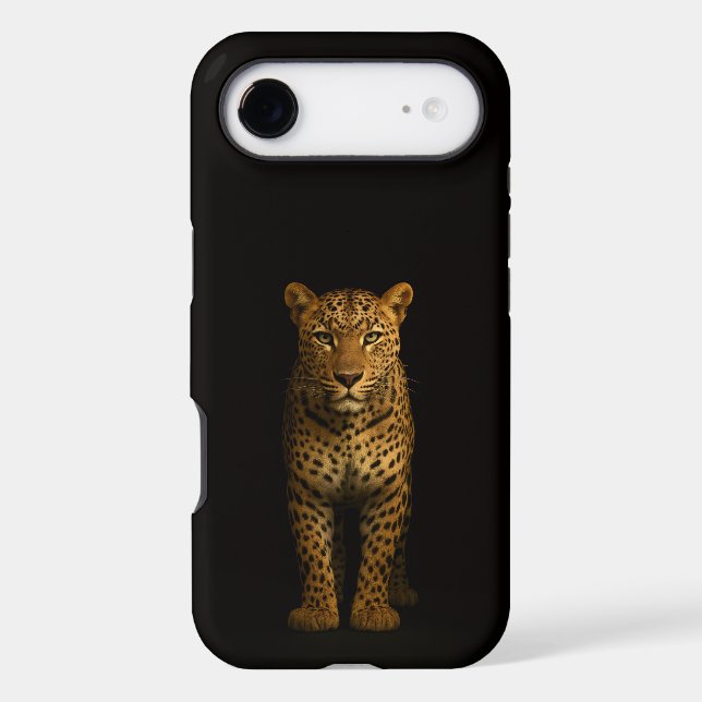 Black 4 Luxe iPhone 17 Air, Majestic Leopard (Back)