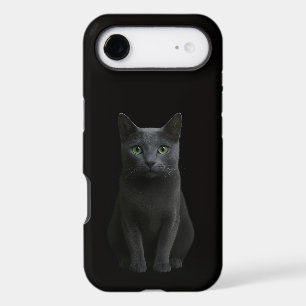 Black 4 Luxe iPhone 17 Air Russian Blue Cat
