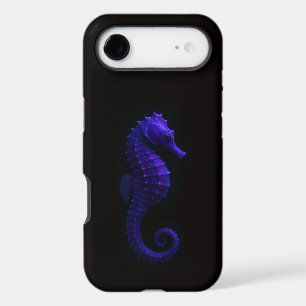 Black 4 Luxe iPhone 17 Air Violet Blue Seahorse