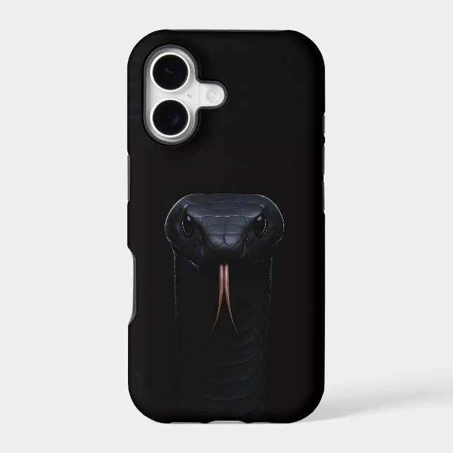Black 4 Luxe iPhone 17 Mate, Black Mamba (Back)