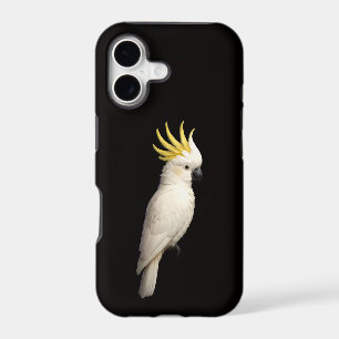 Black 4 Luxe iPhone 17 Mate Crested Cockatoo