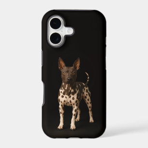 Black 4 Luxe iPhone 17 Mate, Hairless Terrier