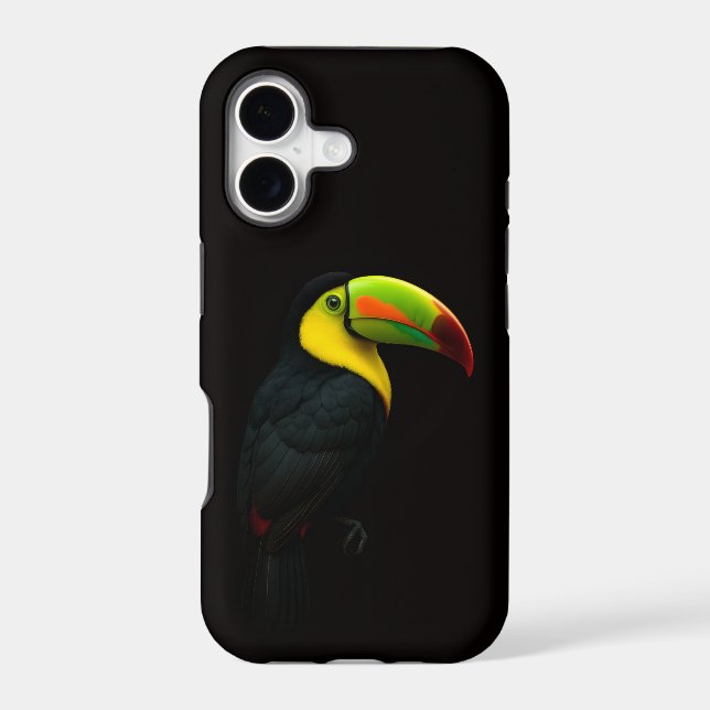 Black 4 Luxe iPhone 17 Mate Keel Billed Tucan (Back)