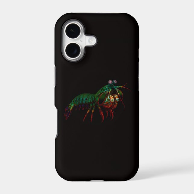 Black 4 Luxe iPhone 17 Mate, Mantis Shrimp (Back)