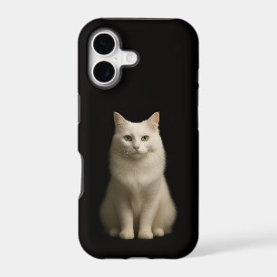 Black 4 Luxe iPhone 17 Mate Turkish Angora Cat