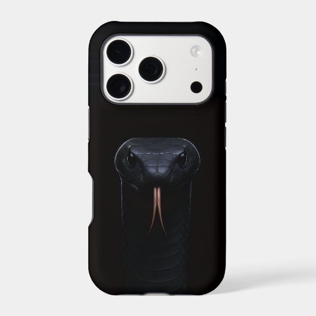 Black 4 Luxe iPhone 17 Pro, Black Mamba (Back)