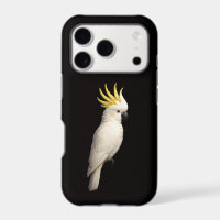 Black 4 Luxe iPhone 17 Pro, Crested Cockatoo