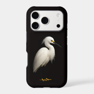 Black 4 Luxe iPhone 17 Pro, Elegant Snow Egret