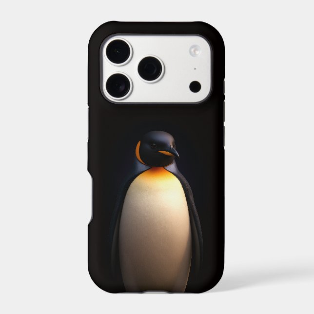 Black 4 Luxe iPhone 17 Pro, Emperor Penguin (Back)