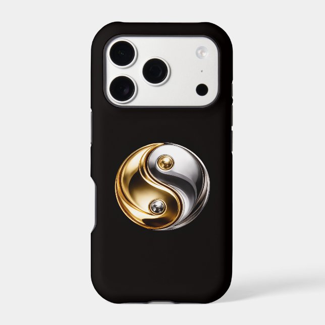 Black 4 Luxe iPhone 17 Pro, Harmony Yin Yang (Back)
