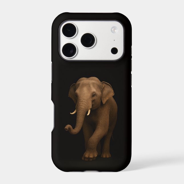 Black 4 Luxe iPhone 17 Pro, Indian Elephant (Back)