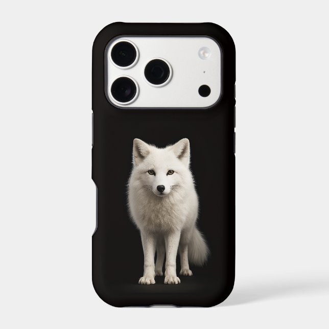 Black 4 Luxe iPhone 17 Pro, Ivory Arctic Fox (Back)