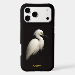 Black 4 Luxe iPhone 17 Pro Max Elegant Snowy Egret