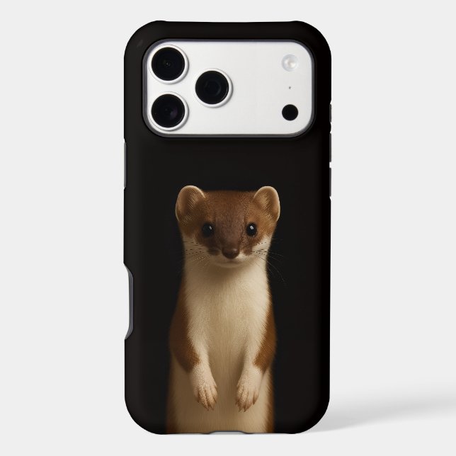 Black 4 Luxe iPhone 17 Pro Max Elegant Weasel (Back)