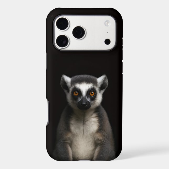 Black 4 Luxe iPhone 17 Pro Max, Gentle Lemur (Back)