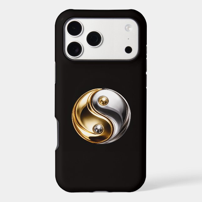 Black 4 Luxe iPhone 17 Pro Max, Harmony Yin Yang (Back)