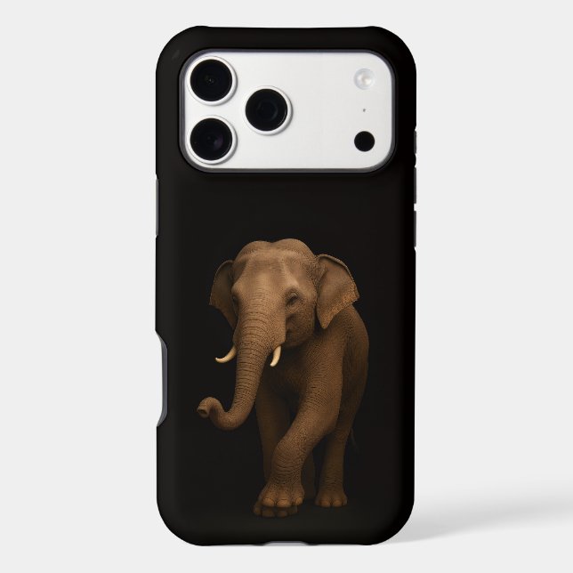 Black 4 Luxe iPhone 17 Pro Max, Indian Elephant (Back)