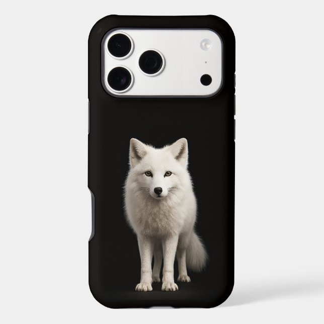 Black 4 Luxe iPhone 17 Pro Max, Ivory Arctic Fox (Back)