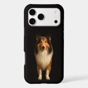 Black 4 Luxe iPhone 17 Pro Max, Loyal Collie Dog