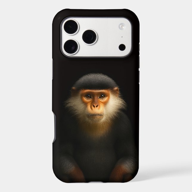 Black 4 Luxe iPhone 17 Pro Max Red Douc Langur (Back)