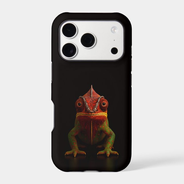 Black 4 Luxe iPhone 17 Pro, Panther Chameleon (Back)