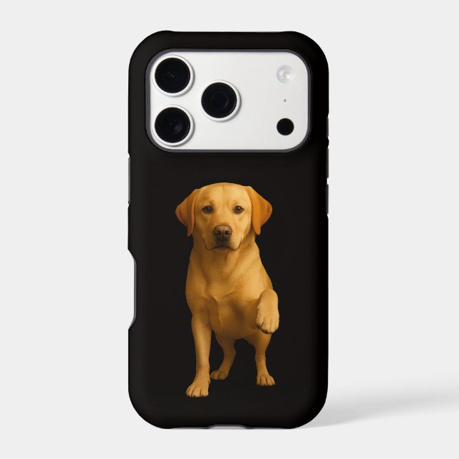 Black 4 Luxe iPhone 17 Pro, Tender Labrador (Back)