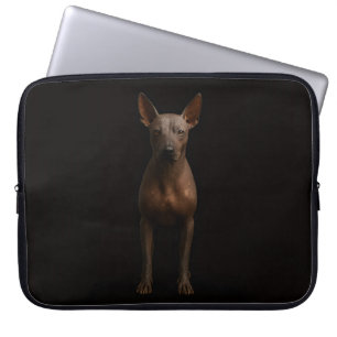 Black 4 Luxe Laptop Sleeve, Argentina Pila Dog Sleeve