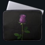 Black 4 Luxe Laptop Sleeve, Royal Violet Rose Sleeve<br><div class="desc">Add a touch of regal elegance and dramatic floral presence to your everyday work essentials with the Black 4 Luxe Laptop Sleeve featuring the Royal Violet Rose, rendered with exceptional realism against the flawlessly uniform deep-black background that defines the Black 4 Luxe identity. The Royal Violet Rose is presented in...</div>