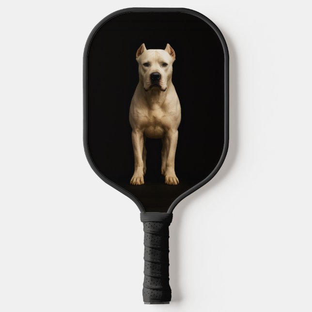 Black 4 Luxe Pickleball Paddle, Bold Argentino Paddle (Front)