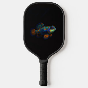 Black 4 Luxe Pickleball Paddle, Dragonet Mandarin Paddle