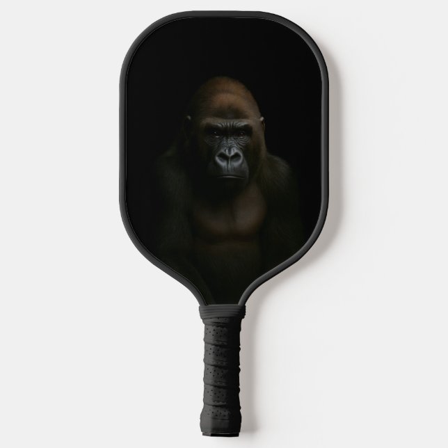 Black 4 Luxe Pickleball Paddle, Gorilla Pickleball Paddle (Back)