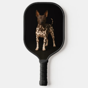 Black 4 Luxe Pickleball Paddle, Hairless Terrier Pickleball Paddle