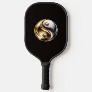 Black 4 Luxe Pickleball Paddle, Harmony Yin Yang Paddle