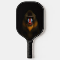Black 4 Luxe Pickleball Paddle, Mandrill Monkey