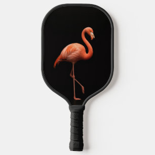 Black 4 Luxe Pickleball Paddle, Pink Flamingo Paddle