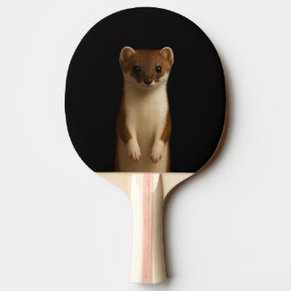Black 4 Luxe ping pong paddle, Elegant Weasel Paddle